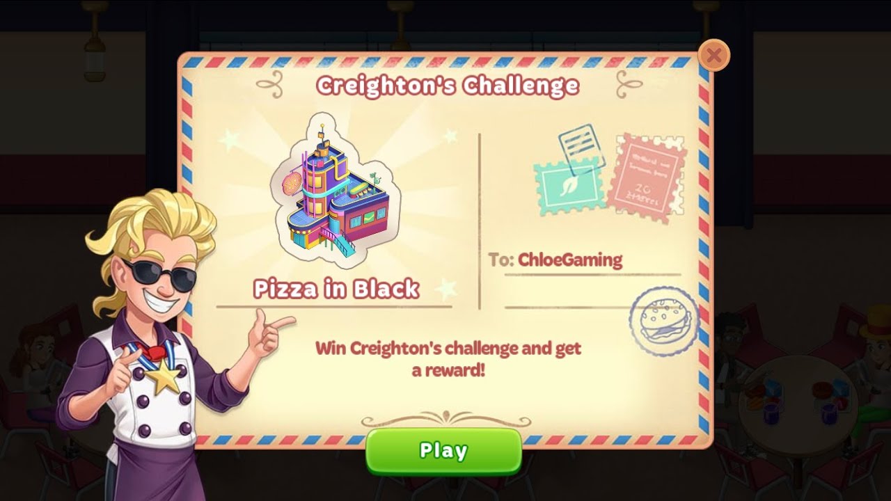 Creighton's Challenge: Pizza in Black (No assistants, No boosters) (Cooking Diary)