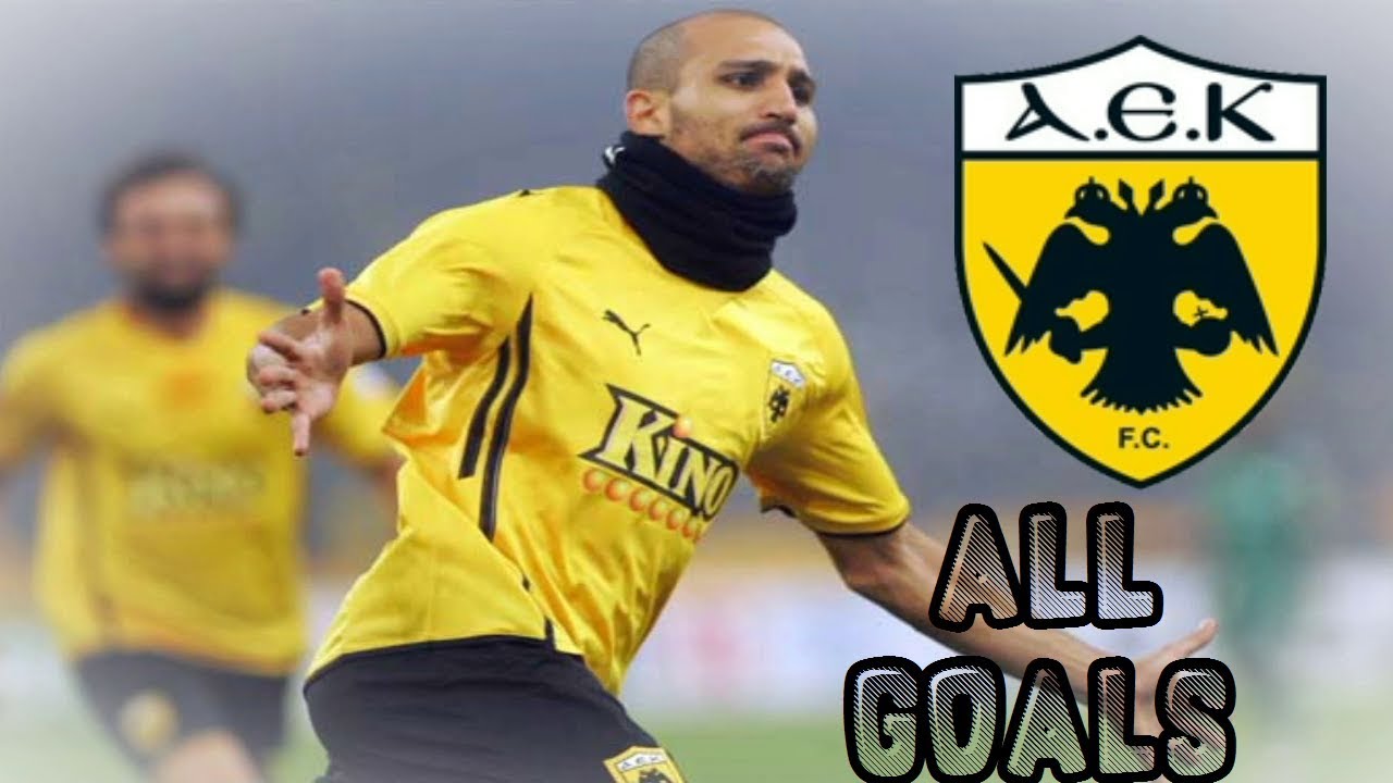 Rafik Djebbour • Όλα τα Γκολ με την ΑΕΚ (2008-2011 & 2015-2016 )