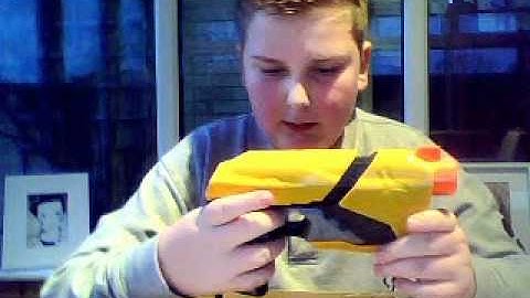 NERF Dart Tag Sharp Shot unboxing and Review HD