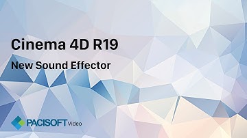 New Sound Effector trong Cinema 4D R19