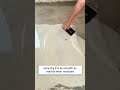 Struggling with flooring problems? Check out this epoxy colored sand floor paint #qualityflooring