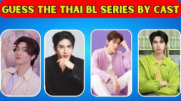 Guess the Thai BL Series by Cast! |🤯 Test Your Thai BL Drama Knowledge[part-1]