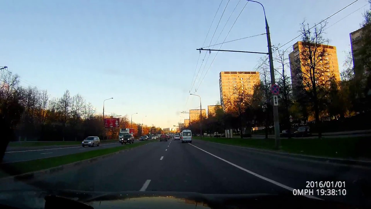 Тест видео регистратора на чипе Ambarella A12 (день + стандартные настройки)