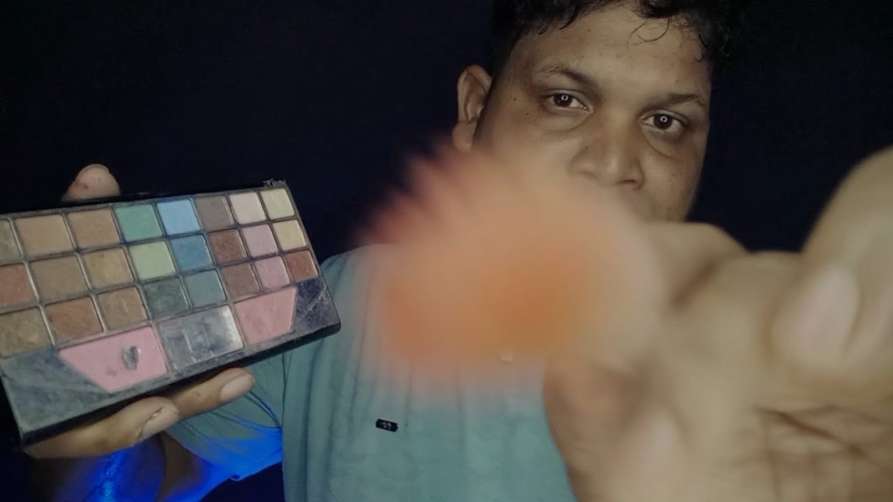 ASMR Fast And Aggressive Spit Painting 🖌️ Makeup 🫦✨