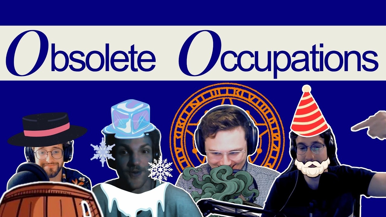 What on earth is a Garden Hermit??? | Bus One Trivia 199 - Obsolete Occupations