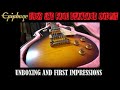 Epiphone 1959 Les Paul Standard Outfit Unboxing and First Impressions