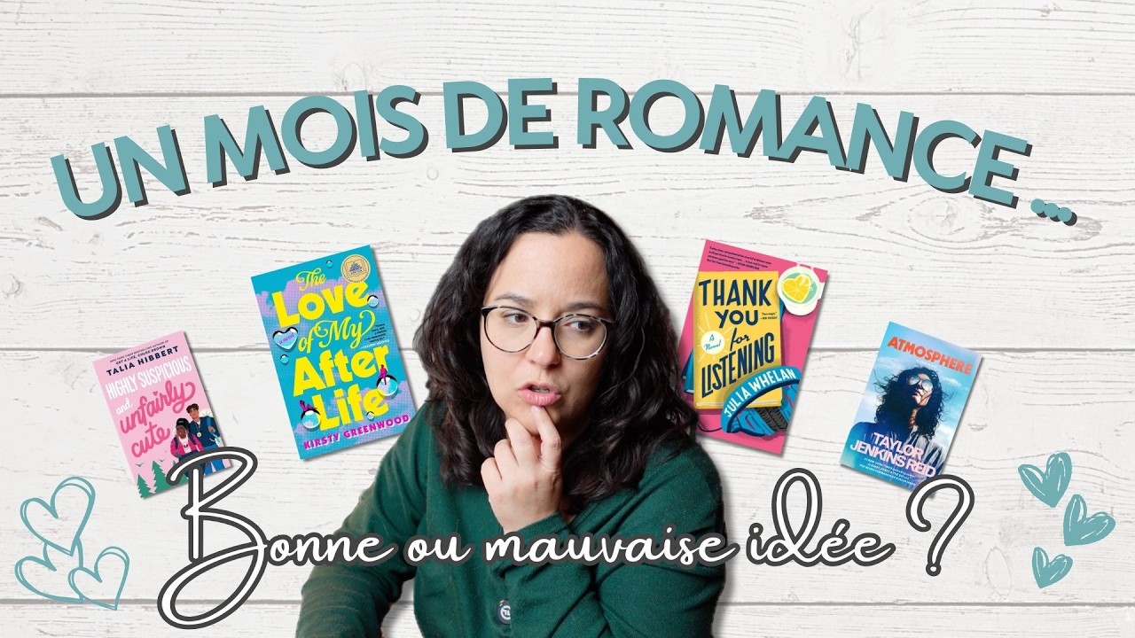 J'ai lu que des romances en février... succès ou catastrophe ? 💘 | Vlog lecture