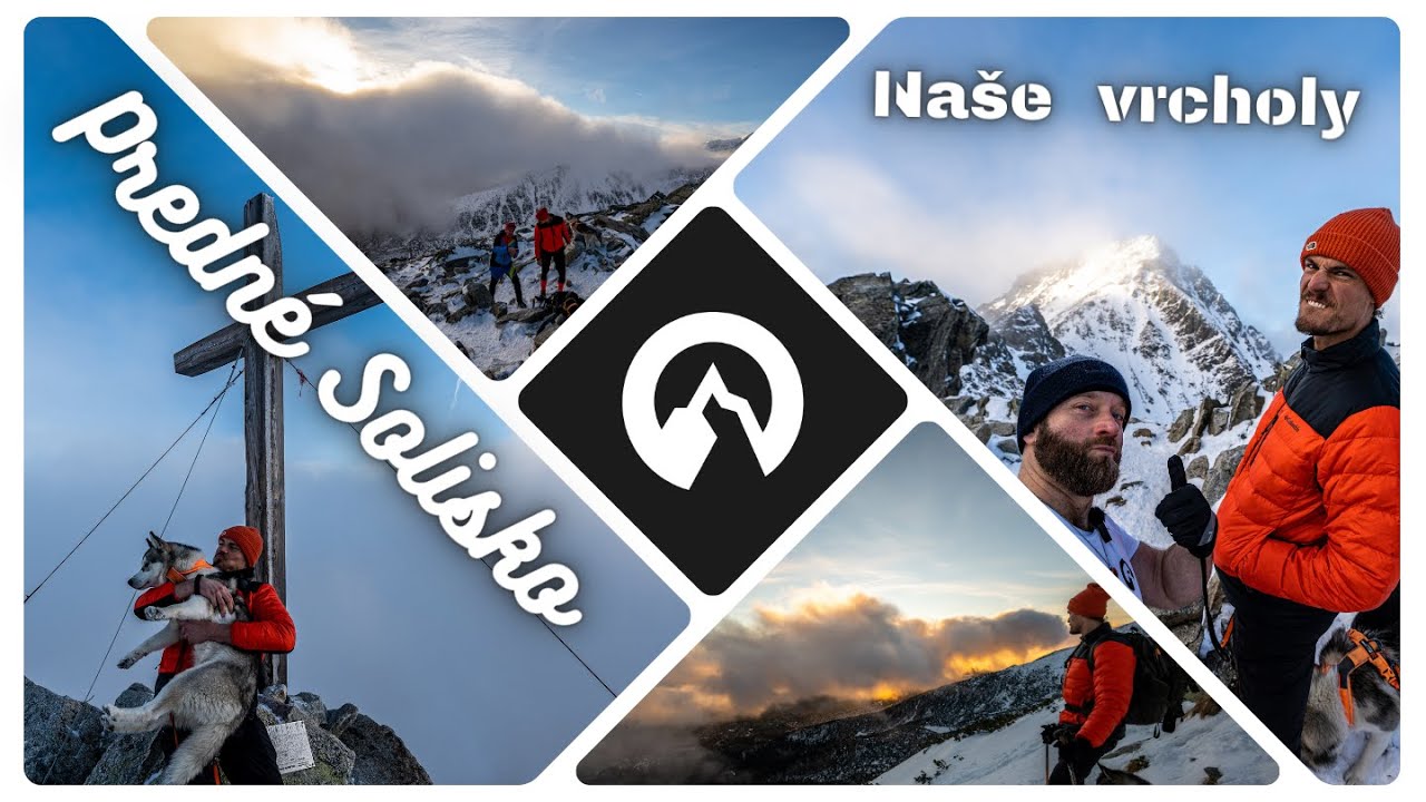 Vysoké Tatry - Predné Solisko (2093m) jediný v zime prístupný štít Vysokých Tatier.