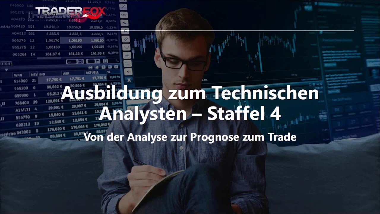 Ausbildung zum Technischen Analysten 2019 (Folge 11/12): Von der Analyse zur Prognose zum Trade trading screen