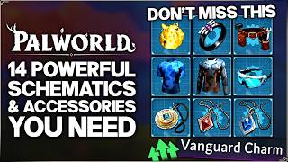 Palworld 1.0 - New Best OP Accessories & Schematics You Need - POWERFUL Gear Location Guide & More!