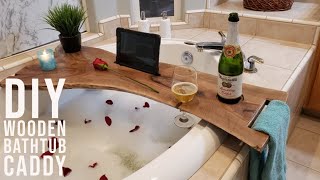 DIY Wood Bathtub Caddy Tray by GoodlyEarth 10,961 views 2 years ago 7 minutes, 25 seconds