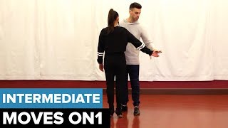 Backhand Pass On1 - Salsa Dance Turns and Spins | TheDanceDojo.com