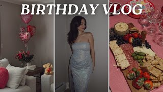 26th birthday vlog 🤍 (chit-chat, decorating, getting ready, dinner) Content