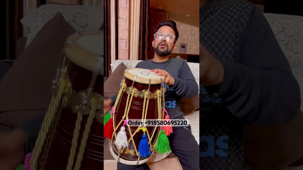 Professional Dholak with best sound quality 