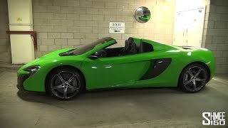 Mclaren 650S - Lift System Demonstration