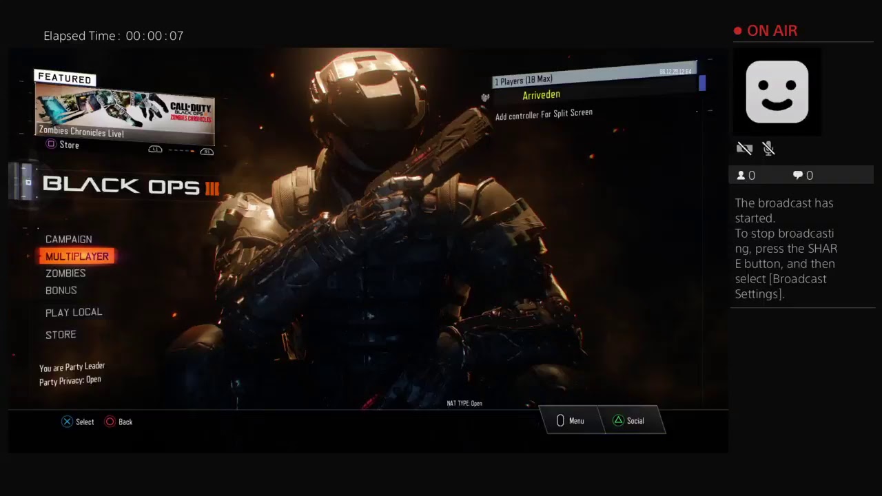 RESETTING STATS Black Ops 3 Zombie