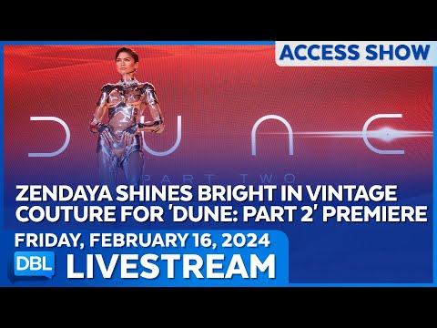 Zendaya Shines In Vintage Couture For ' Dune: Part 2' Premiere - DBL | Feb. 16, 2024