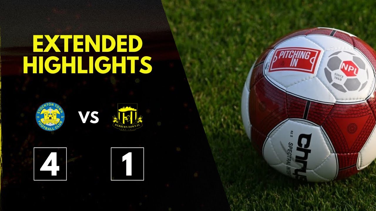 Match Highlights: Stockton Town vs Hebburn Town (26-12-25)