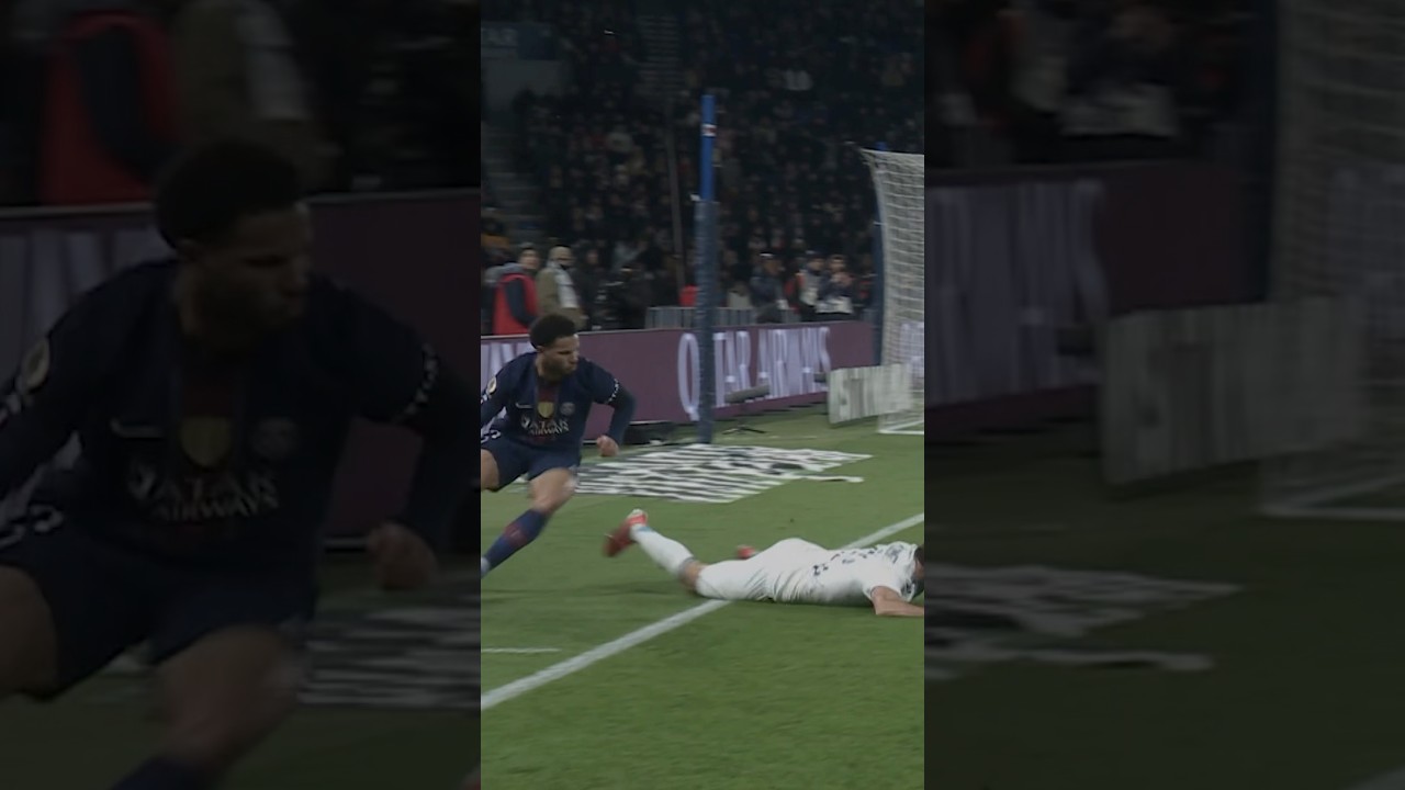 Warren: 99 strength IRL 😤 #psg #zaireemery #ligue1