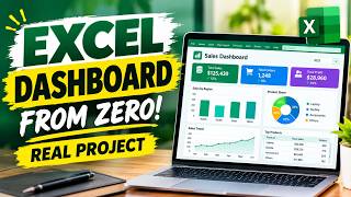 Build an Excel Dashboard from Scratch | Data Analyst Project for Beginners