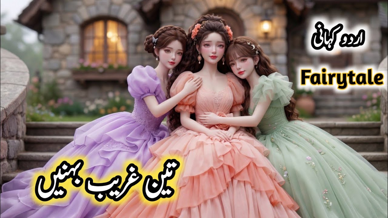 The Three Poor Sisters | urdu stories | Hindi fairy tales #fairytalesstory