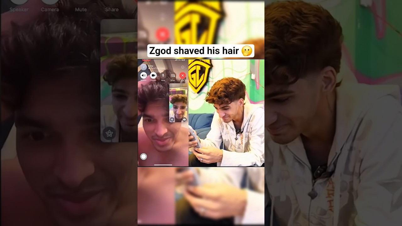 Zgod shaved his hair 🤡