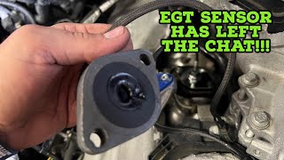 FAILED EGT SENSOR on a 6.7 POWERSTROKE!! Don’t look the other way on this!! #fix #diesel #mechanic
