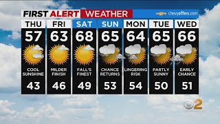 First Alert Forecast: CBS2 10/19 Evening Weather at 6PM