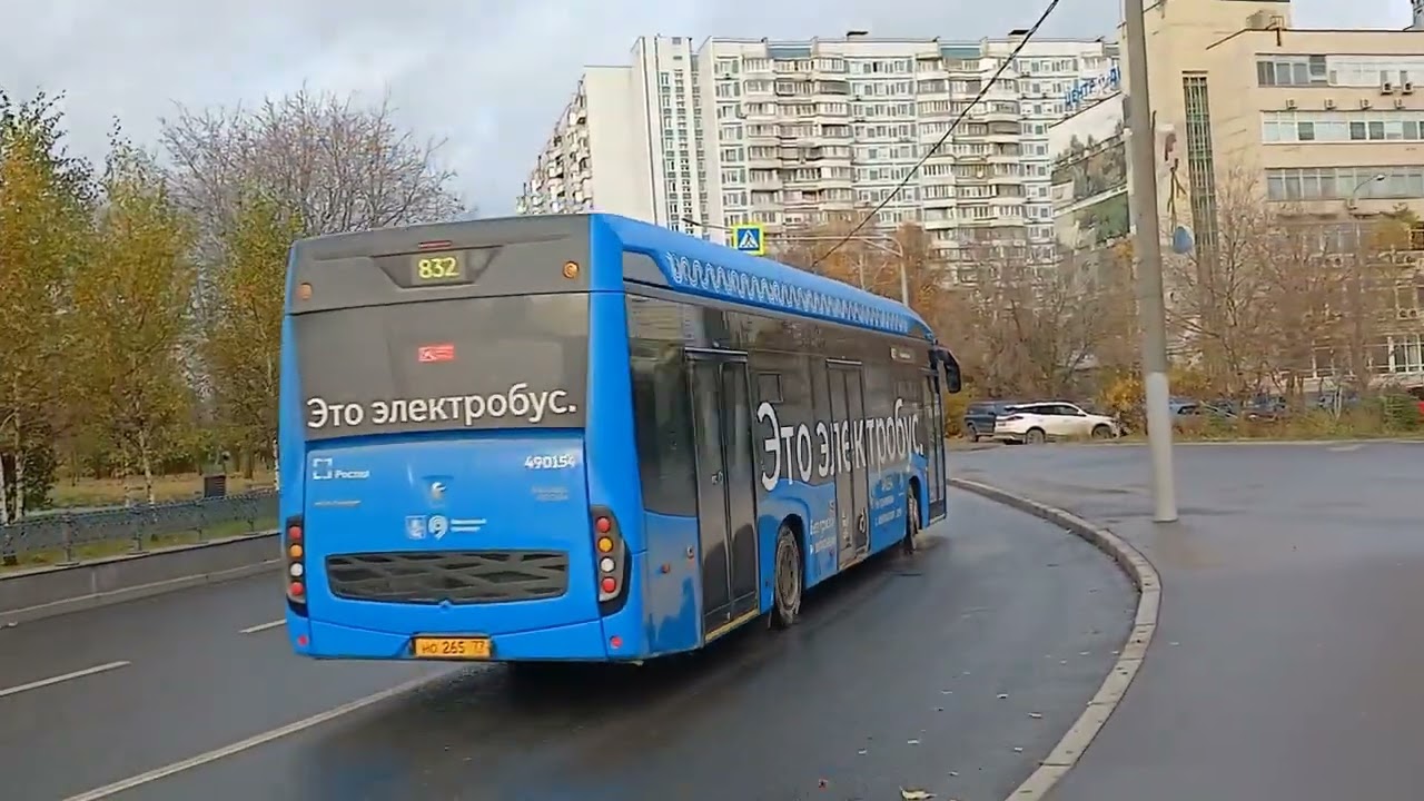 Сборник! Автобусы и Электробусы в Крылатском 