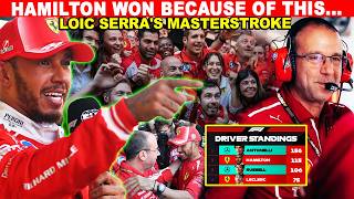 Hamilton's SILENT ENGINEER - Loic Serra's genius move change the F1 title race.