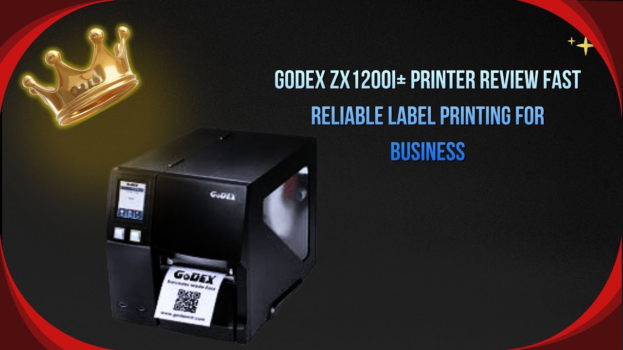 Godex ZX1200i+ Industrial Barcode Printer | 203 DPI Thermal
