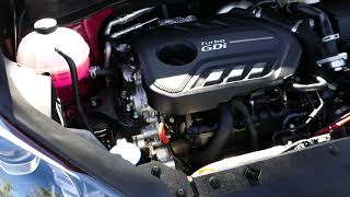 New 2022 Kia Sportage SX AWD - How To Open The Hood - Release Lever Location - Access Engine Bay