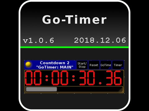 GoTimer Demo - YouTube