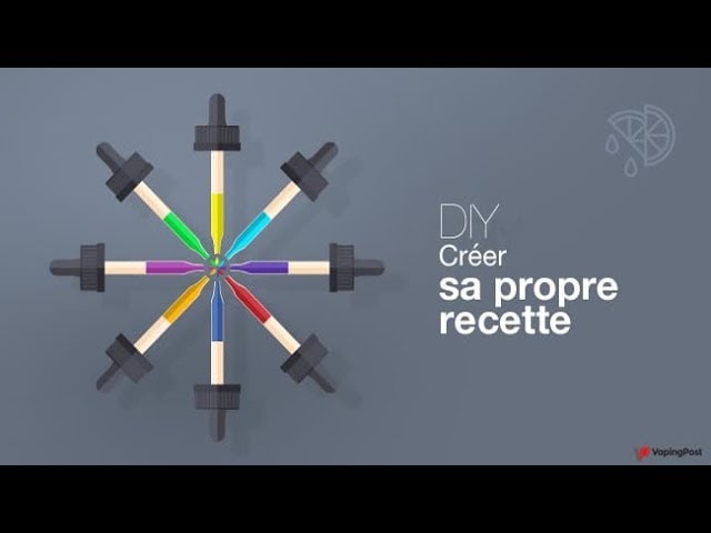E-liquide DIY 05 : crer sa propre recette
