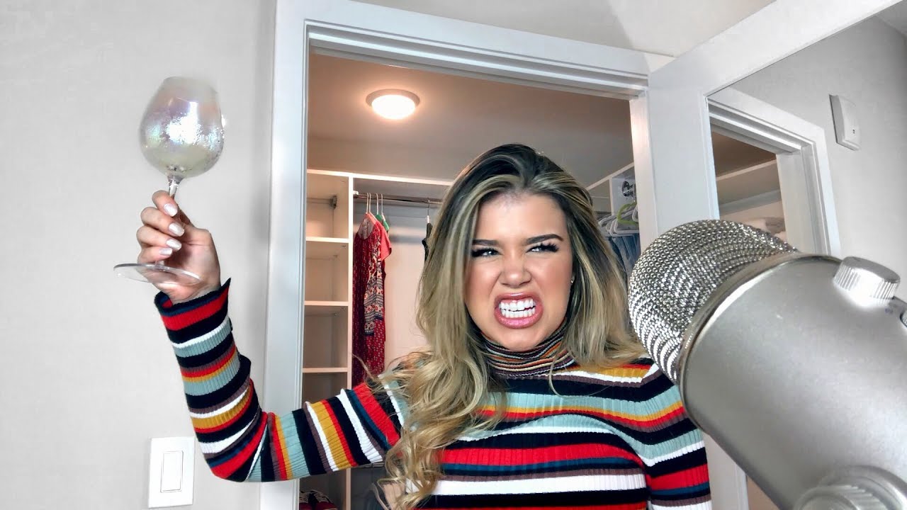 I tried doing ASMR while drunk