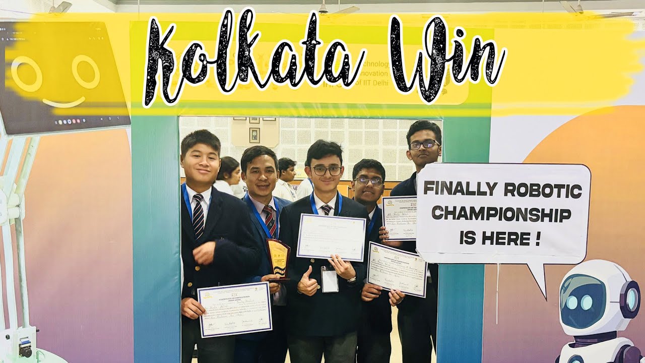 Journey To Robotics Competition East Zone; Kolkata 