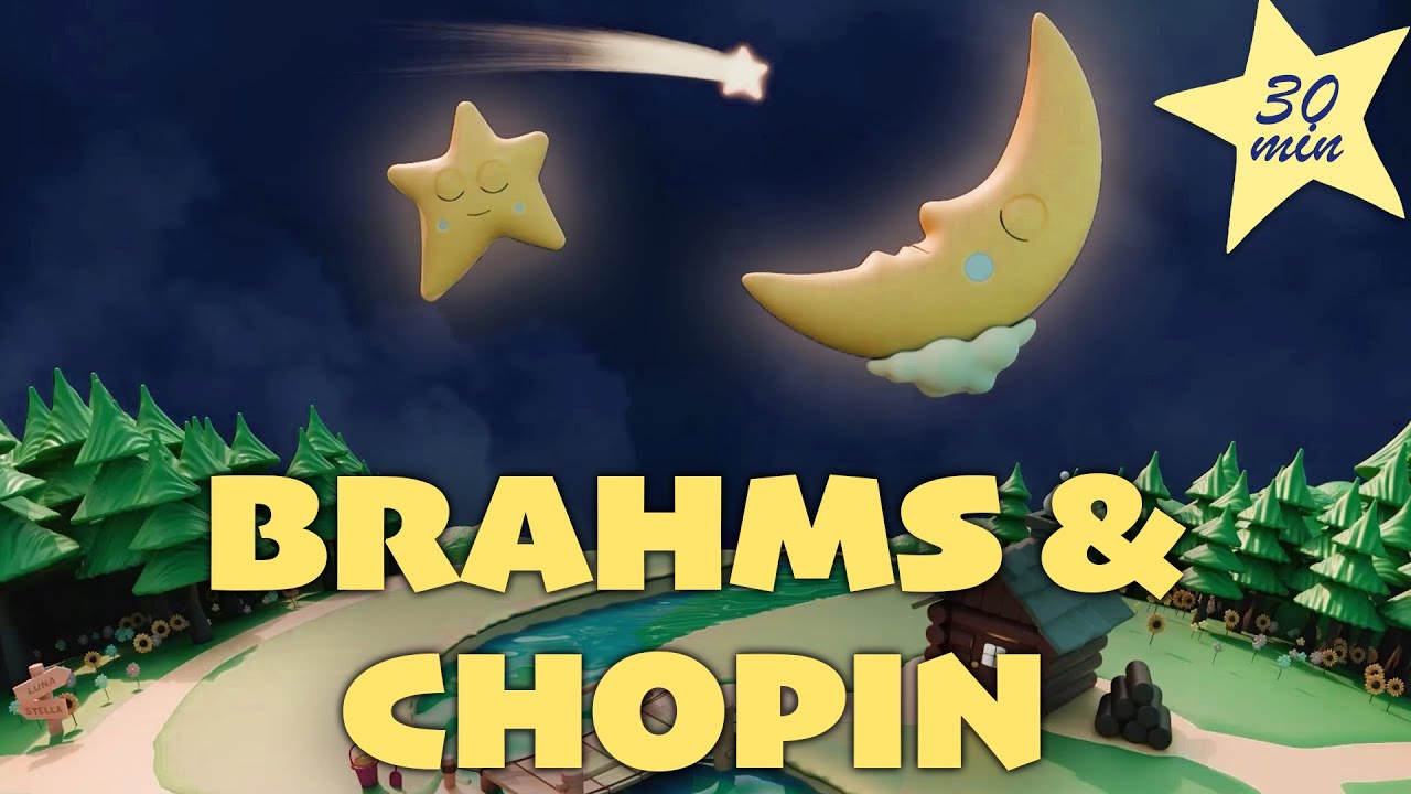 Soft Classical Lullabies 🎹💤 Chopin & Brahms for Deep Baby Sleep