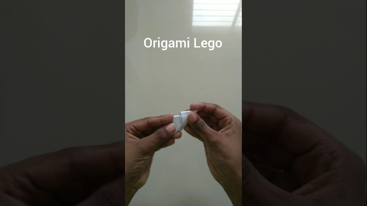 Diy paper origami Lego 