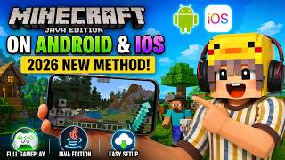 How to Play Minecraft Java Edition on Android &amp; iOS (2026 NEW Method!)