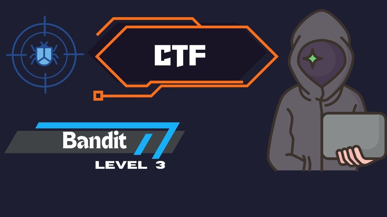 Over The Wire |CTF bandit 3 | overthewire bandit | bandit | Capture The Flag 
