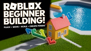 ROBLOX Studio Basics Tutorial for Beginners 🔥| Learn to Build, Move, Scale, Rotate & Create Terrain!
