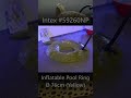 Intex inflatable yellow pool ring 76cm #inflatable #ring #showtime #pool #toy #review #asmr