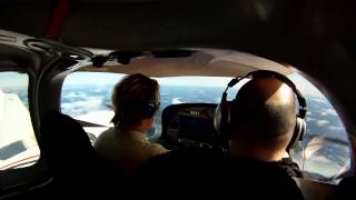 Famous Multi-Engine Rating in 12 Days - Day 2 - Full Video with Cockpit and ATC Profile