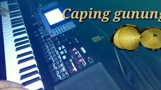 Caping gunung karaoke/lirik cover Korg MA