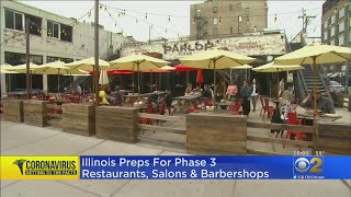 Illinois Preps For Phase Three Of Restaurants, Salons And Barbershops