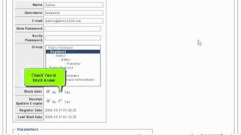 How to block or delete a Super Administrator in Joomla - Joomla Instalations Tutorials