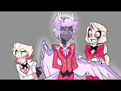 He Shouldn't Be Here 😈😇 Hazbin Hotel Season 2 • COMICS