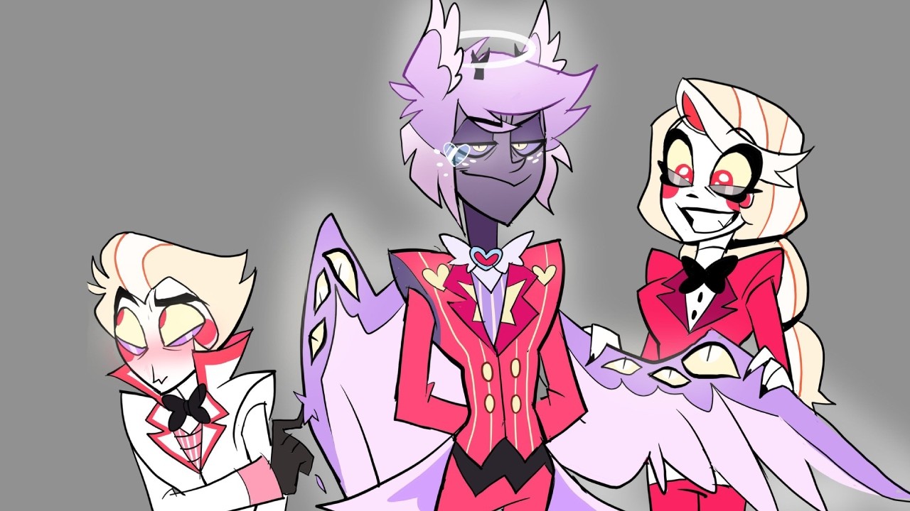 He Shouldn’t Be Here 😈😇 Hazbin Hotel Season 2 • COMICS COMPILATION