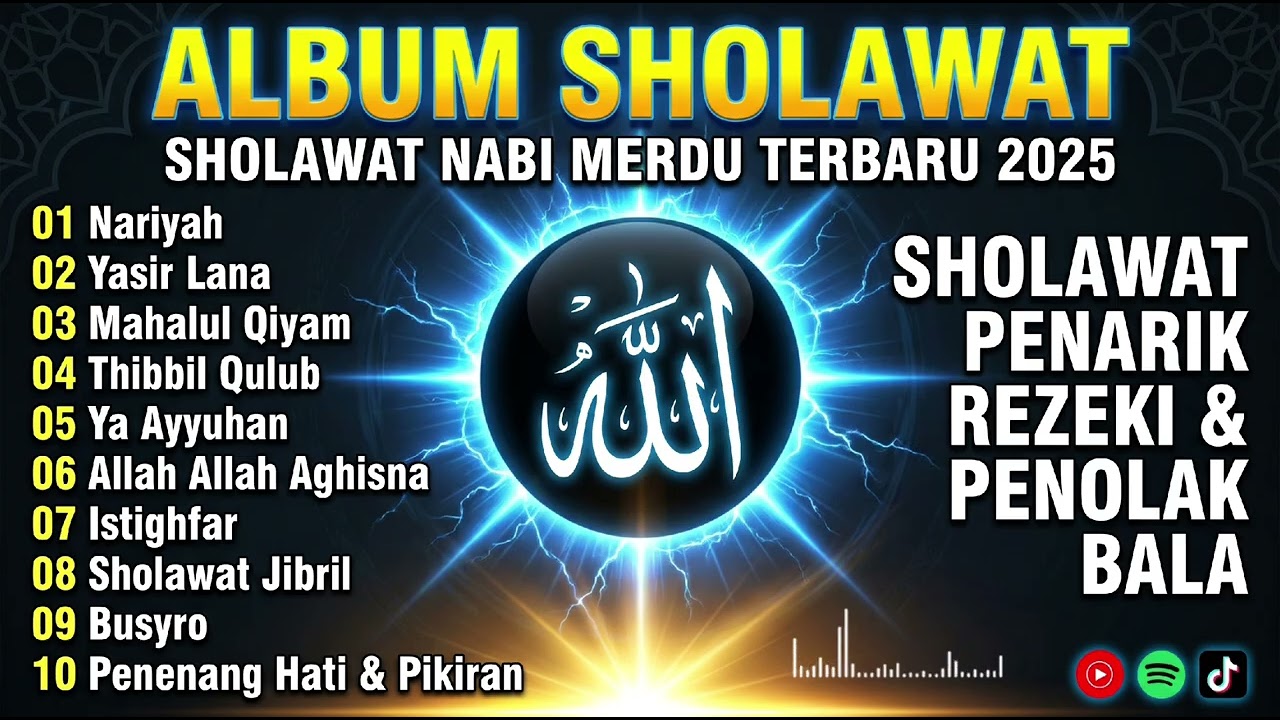 SHOLAWAT NABI PEMBUKA PINTU REZEKI Sholawat Nariyah SHOLAWAT NABI MERDU TERBARU 2026