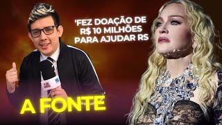 Madonna Doa R10 Milhões De Reais Ao Rio Grande Do Sul Saiba A Verdade